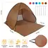 POP UP BEACH TENT SUN SHADE SHELTER ANTI-UV AUTOMATIC WATERPROOF TENT CANOPY FOR 2/3 MAN W/ NET WINDOW STORAGE BAG FOR OUTDOOR BEACH CAMPING FISHING P